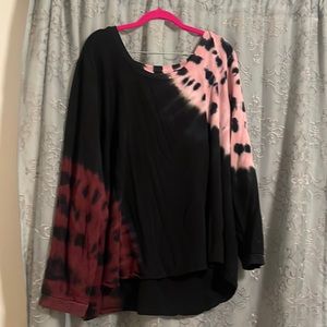 Torrid dream fleece tie dye sleep sweatshirt